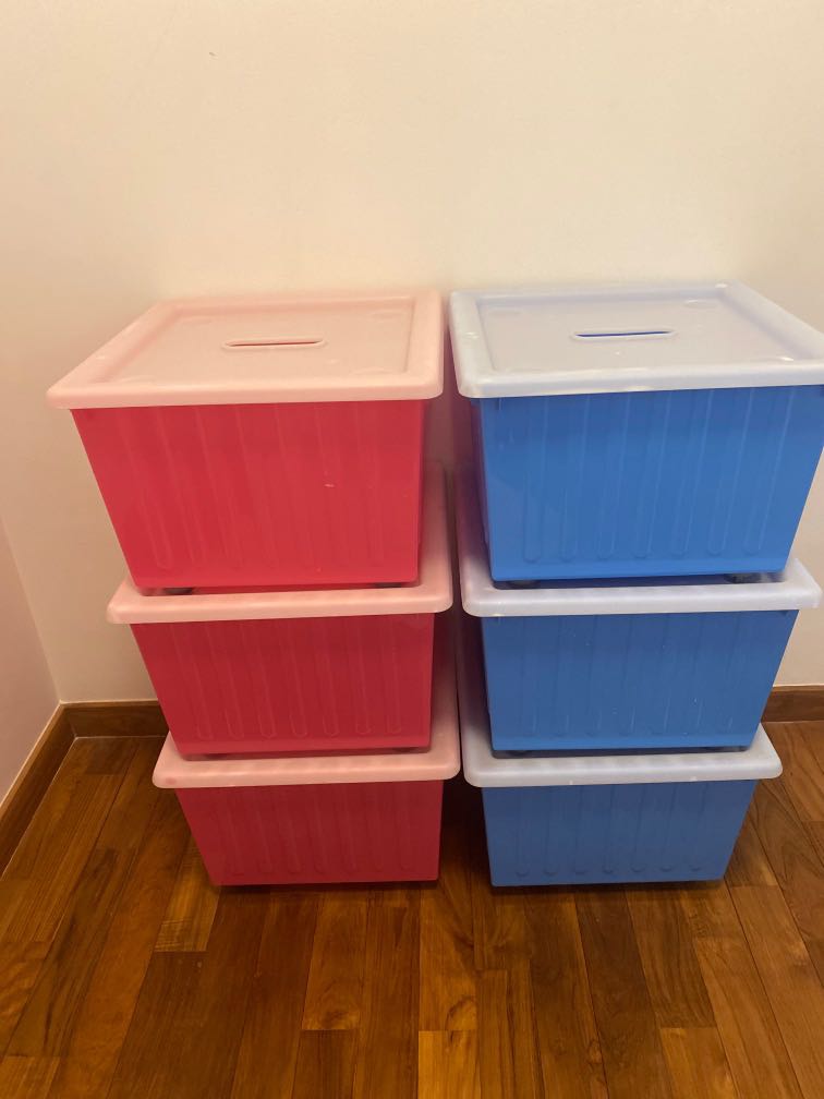 Ikea storage box, Furniture & Home Living, Home Improvement