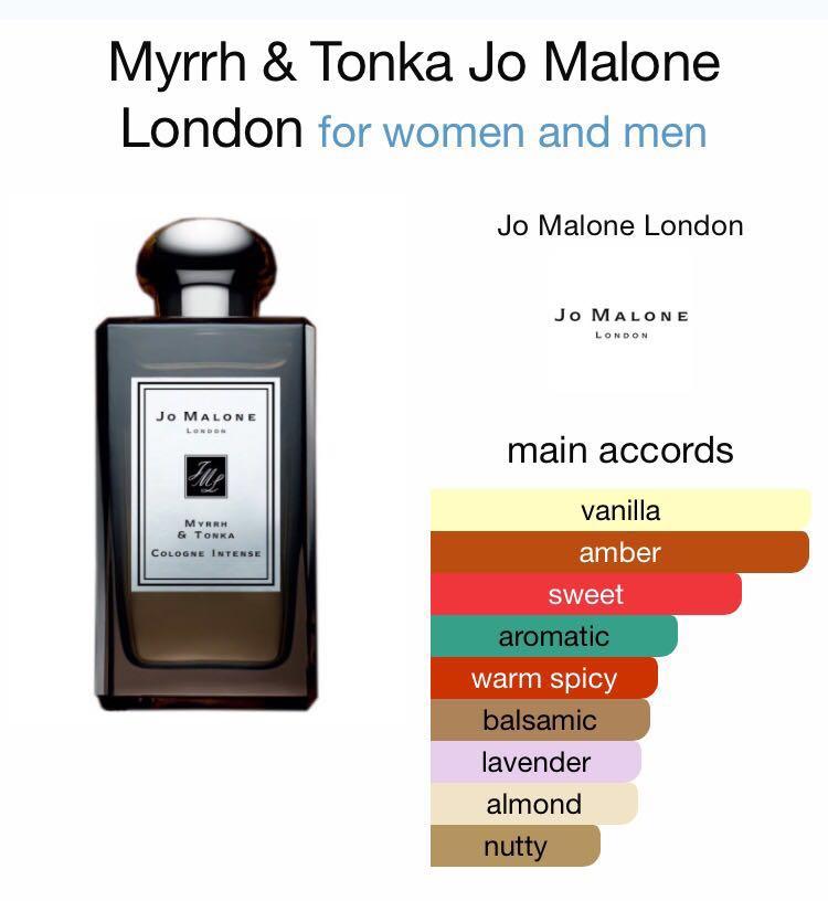 Jo malone myrrh sales and tonka notes