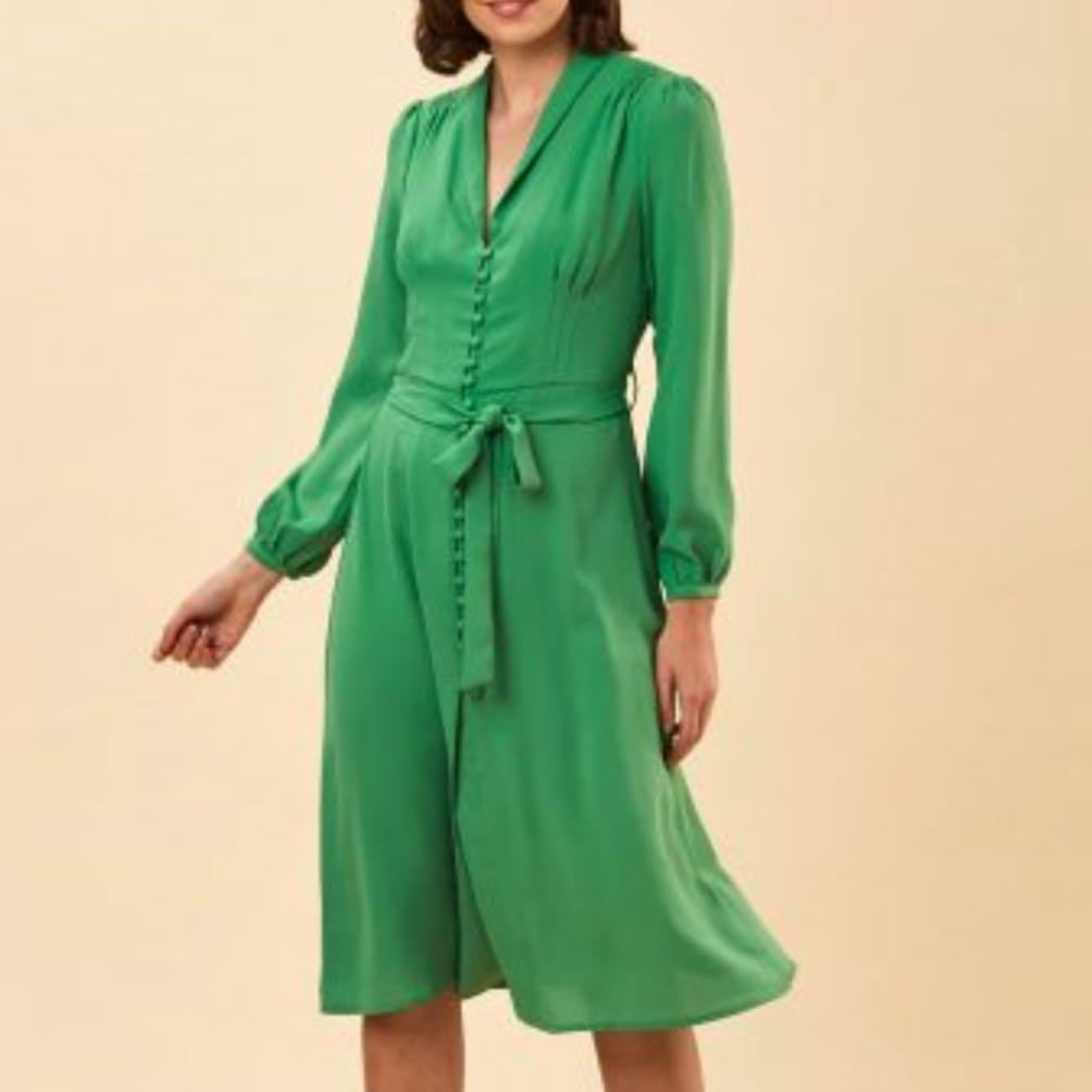 Joanie green dress clearance