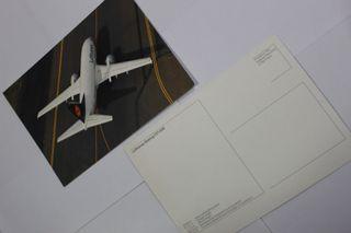 Lufthansa Boeing 737 Limited Edition Vintage Postcard