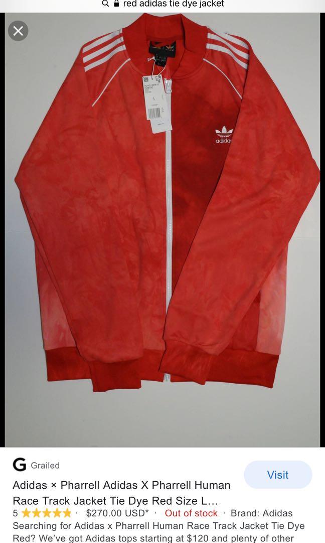Adidas Men s Originals Pharrell Williams hu Holi SST Track Jacket