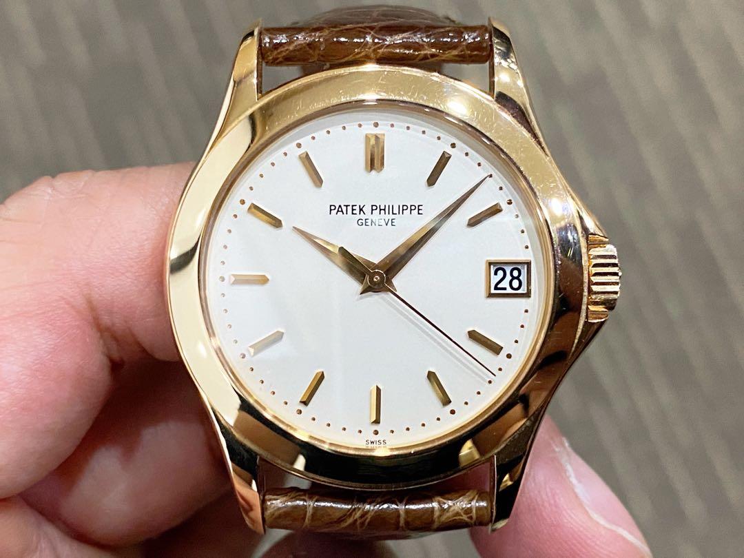 Mint Complete Unpolished Jul 2000 Patek Philippe PP Calatrava Rose
