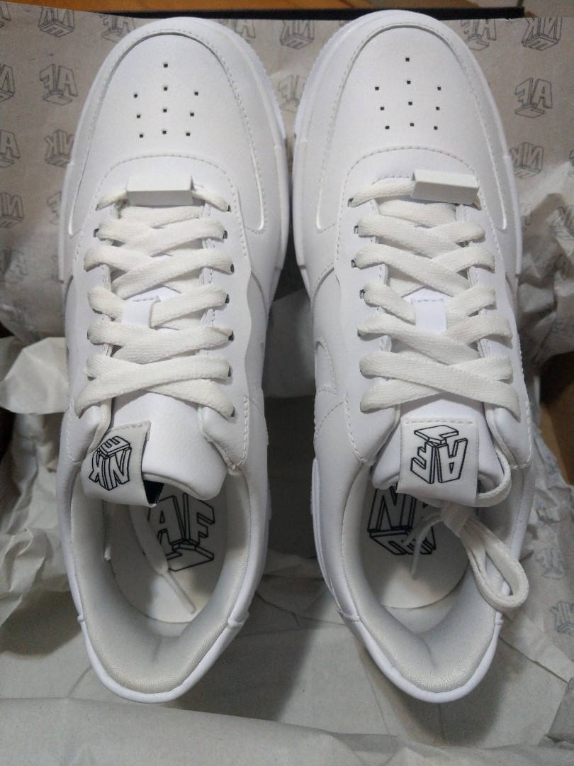 Nike Air Force 1 Pixel Triple White ( Authentic/ Original / Legit) Last  piece sale!!!, Women's Fashion, Footwear, Sneakers on Carousell