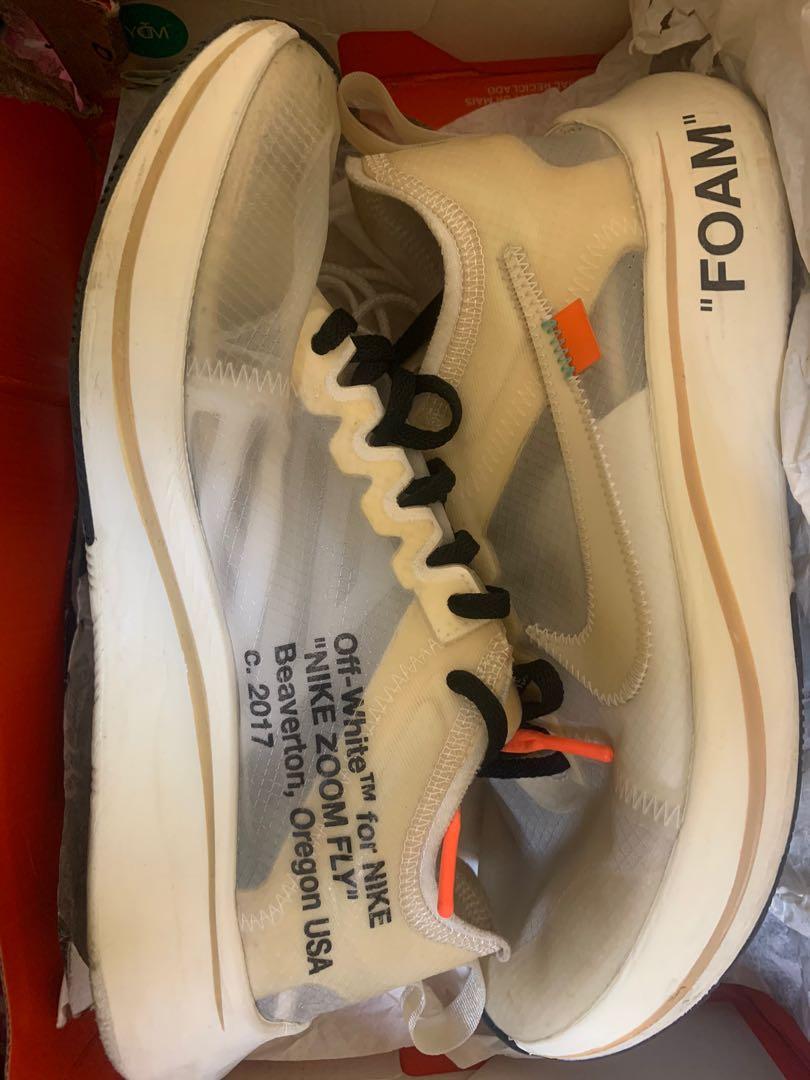 Nike off white 2025 zoom fly og