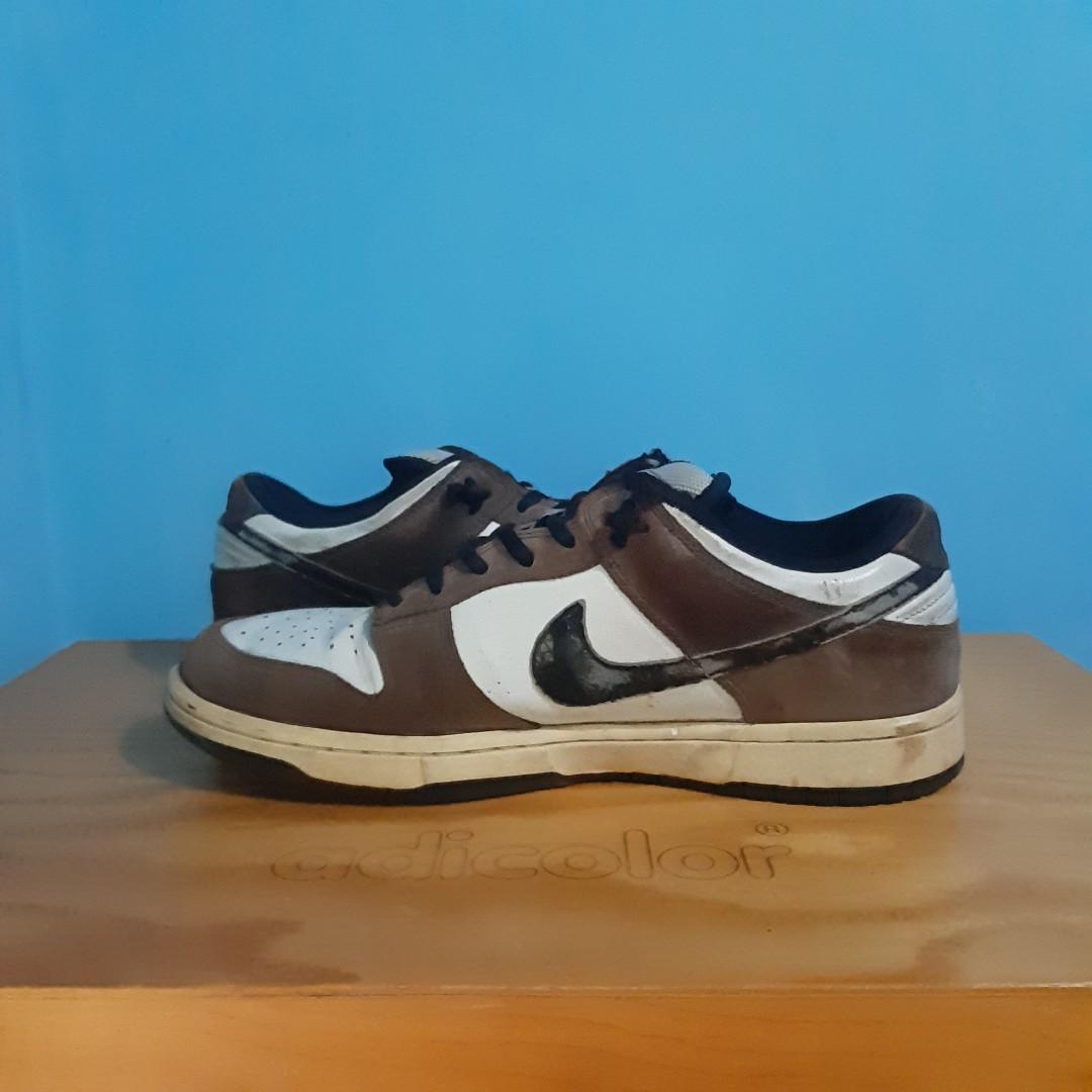 dunk low trail end brown
