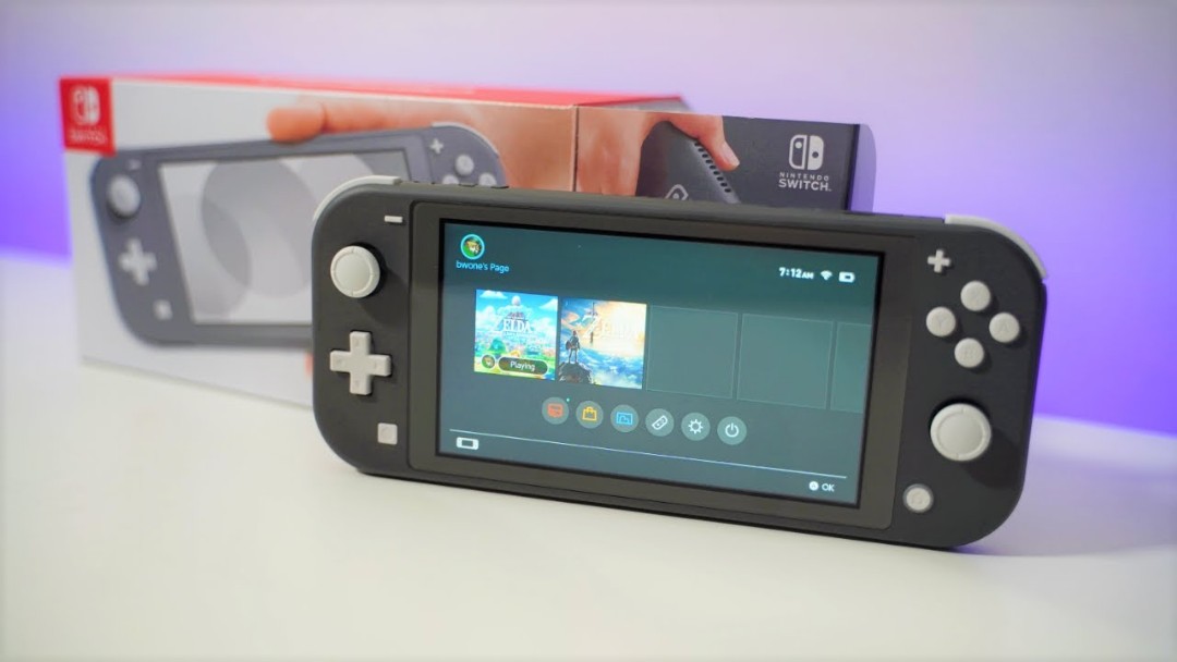 Nintendo Switch Lite Black Edition, Video Gaming, Video Game Consoles