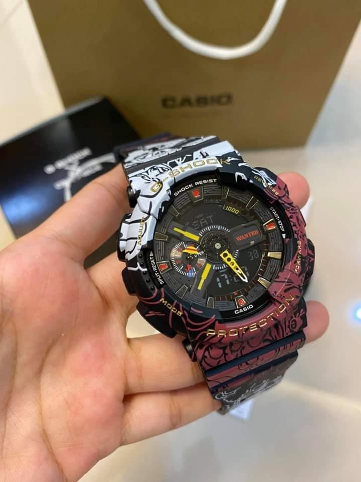ONE PIECE GSHOCK WATCH (Category: Men's Watches) located in Quezon City. Submitted by watchme_authentic2 (Listing ID 1072871642, Image 2). Description: COMPLETE INCLUSIONS!.