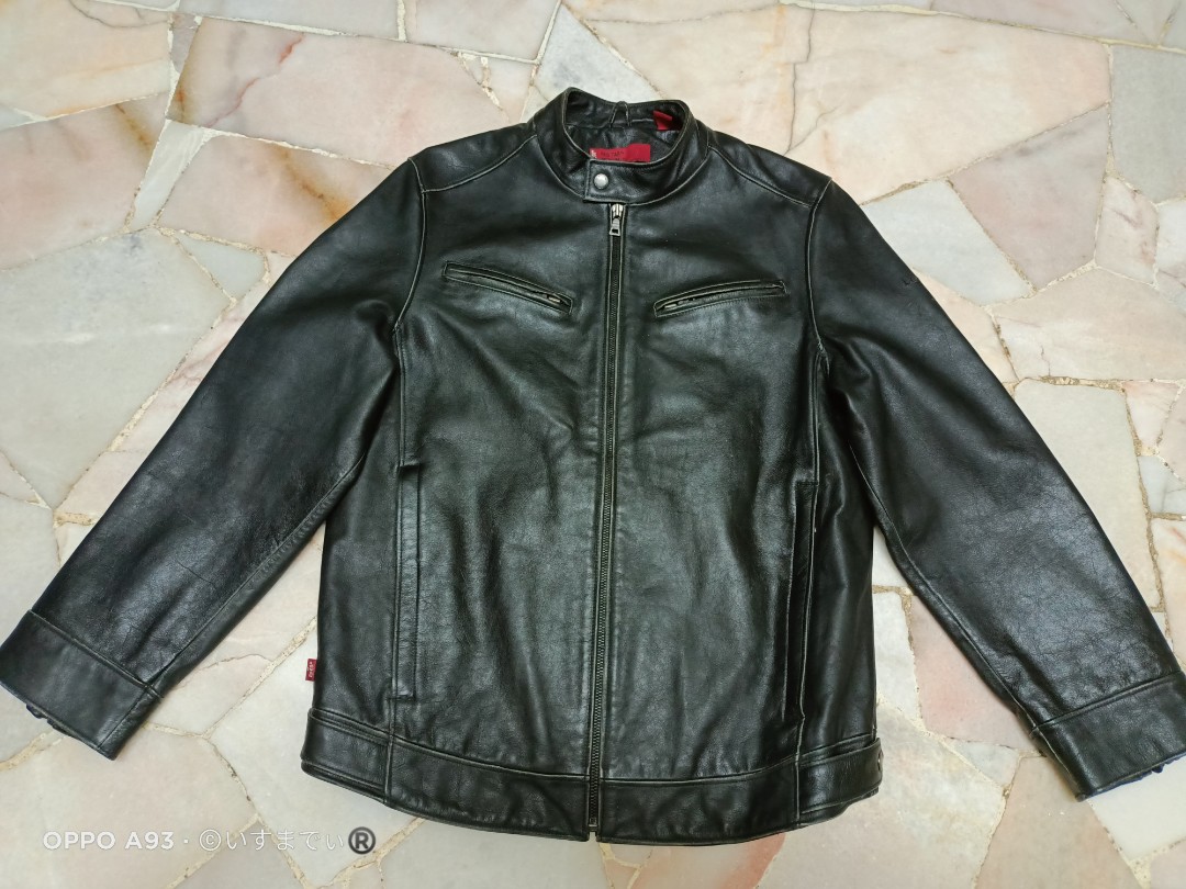 Levi's genuine shop leather jacket