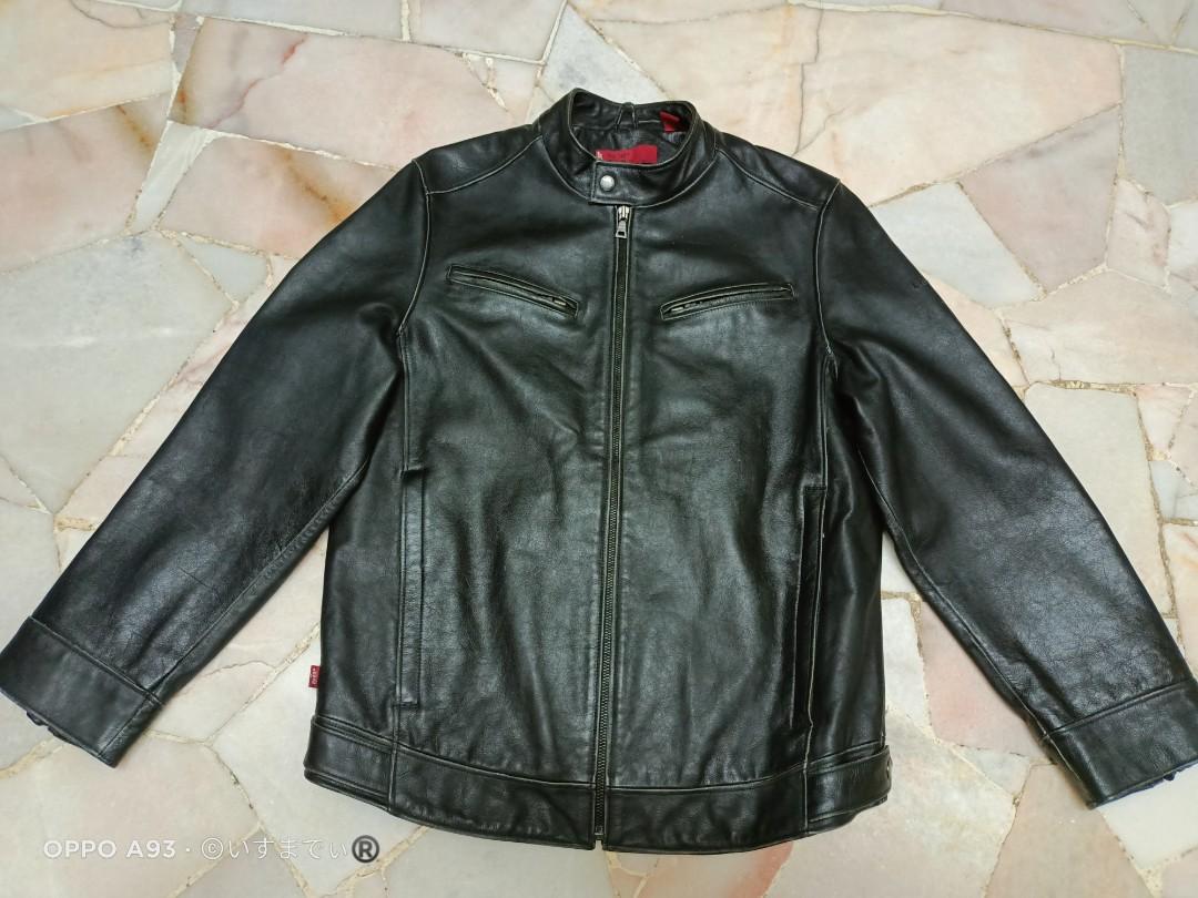 Levi's genuine sale leather jacket