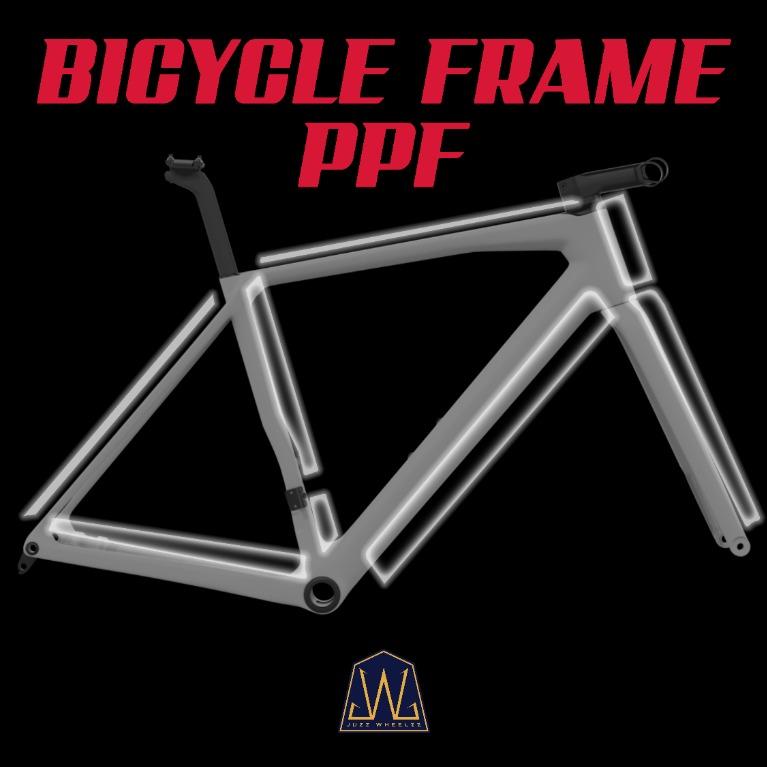 Paint Protection Film (PPF) for Bicycle Frame, Sports Equipment ...