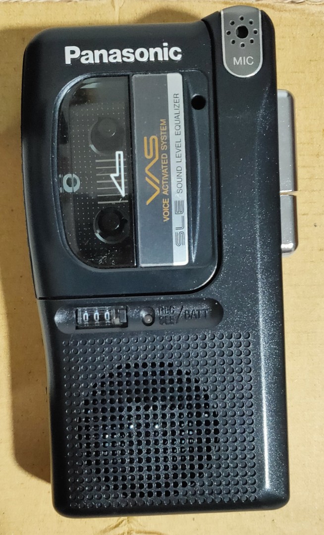 Panasonic RN502 Microcassette Recorder, Audio, Voice Recorders on