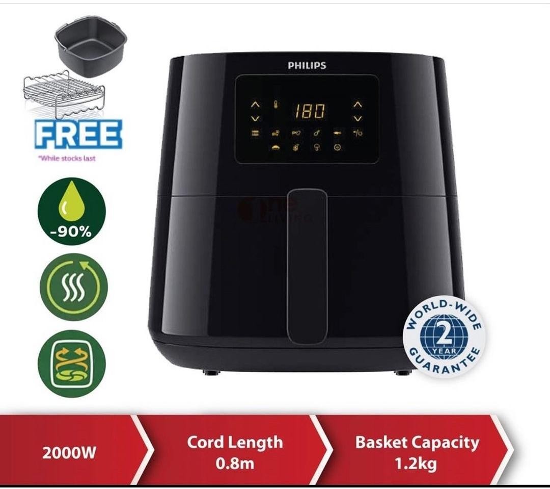 Philips Essential Air Fryer XL HD9270/91, TV & Home Appliances, Kitchen