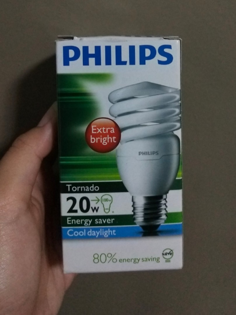 Philips tornado outlet 20w cool daylight