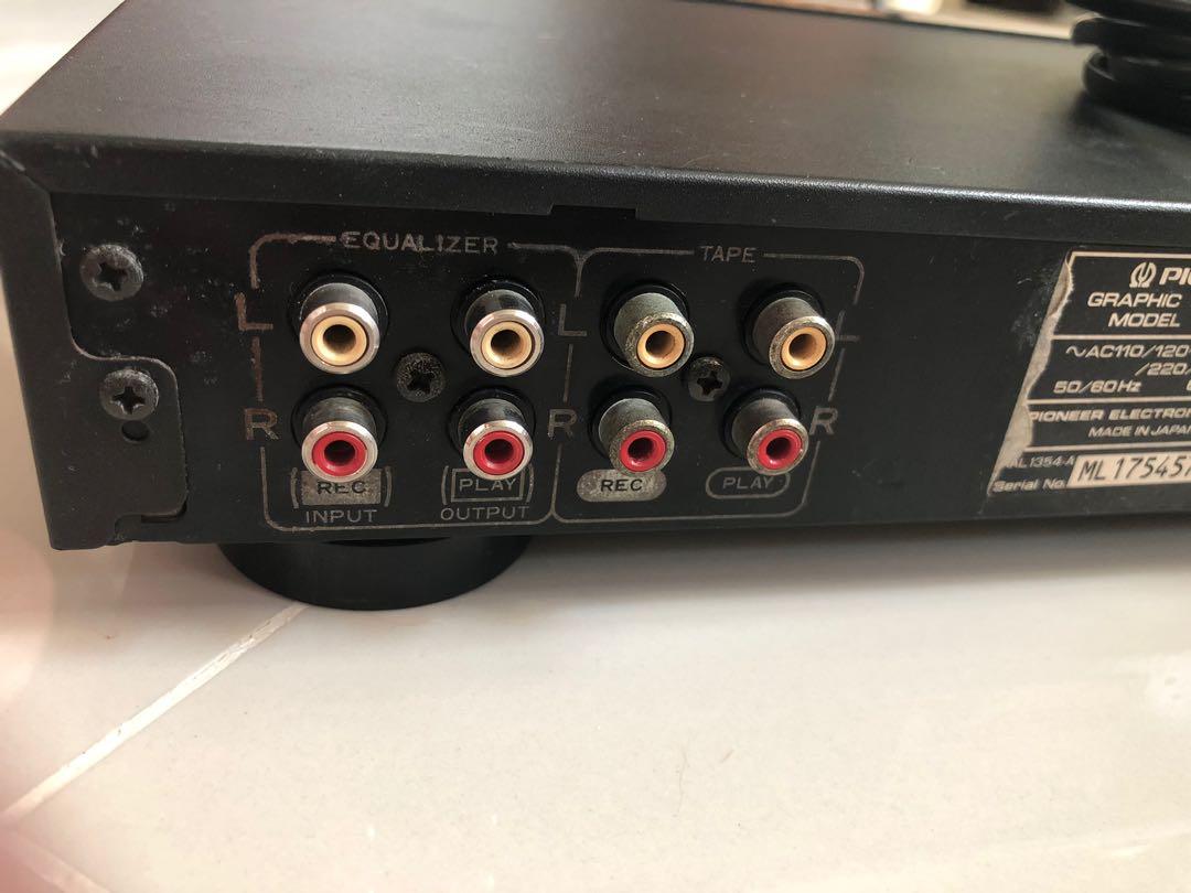 Pioneer Graphic Equalizer (GR333), Audio, Other Audio Equipment on