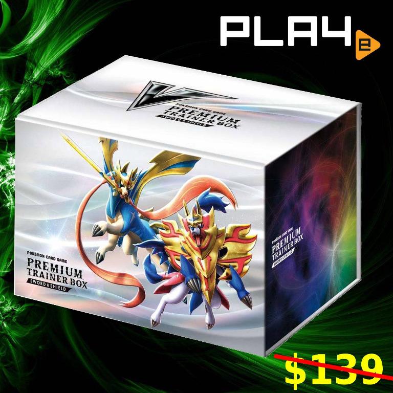 Pokemon Sword Shield V Premium Trainer Box Brand New Hobbies Toys Toys Games On Carousell