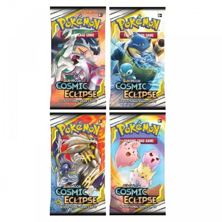 Pokemon Tcg Cosmic Eclipse Booster Pack Hobbies Toys Toys Games On Carousell
