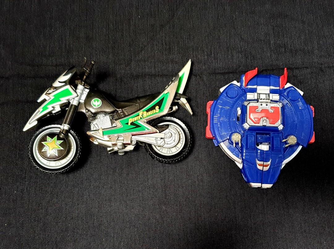 POWER RANGERS MOTORCYCLE AND SPACE ASTRO MEGASHIP, Hobbies & Toys, Toys