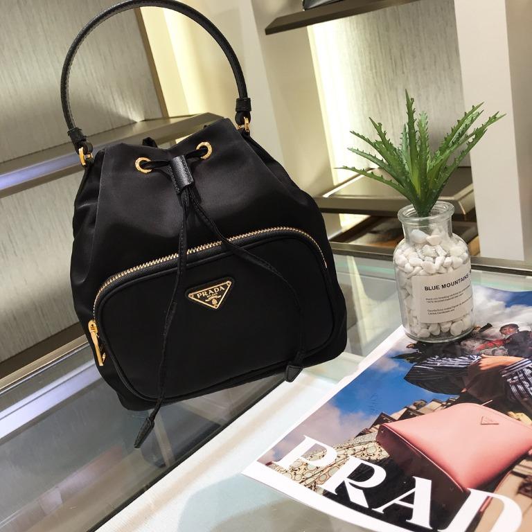 Nylon Prada Duet Shoulder Bag