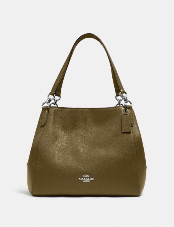 Coach hallie shoulder bag turquoise store