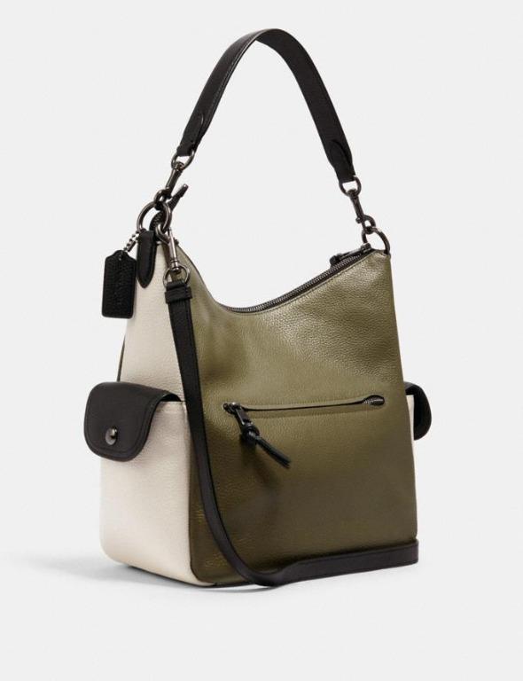 Pennie shoulder bag in colorblock hotsell
