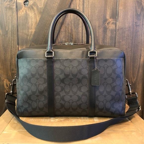 Trekker carryall in signature canvas clearance