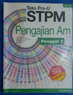 Pre U Text Stpm Pengajian Am Penggal 1 Textbooks On Carousell