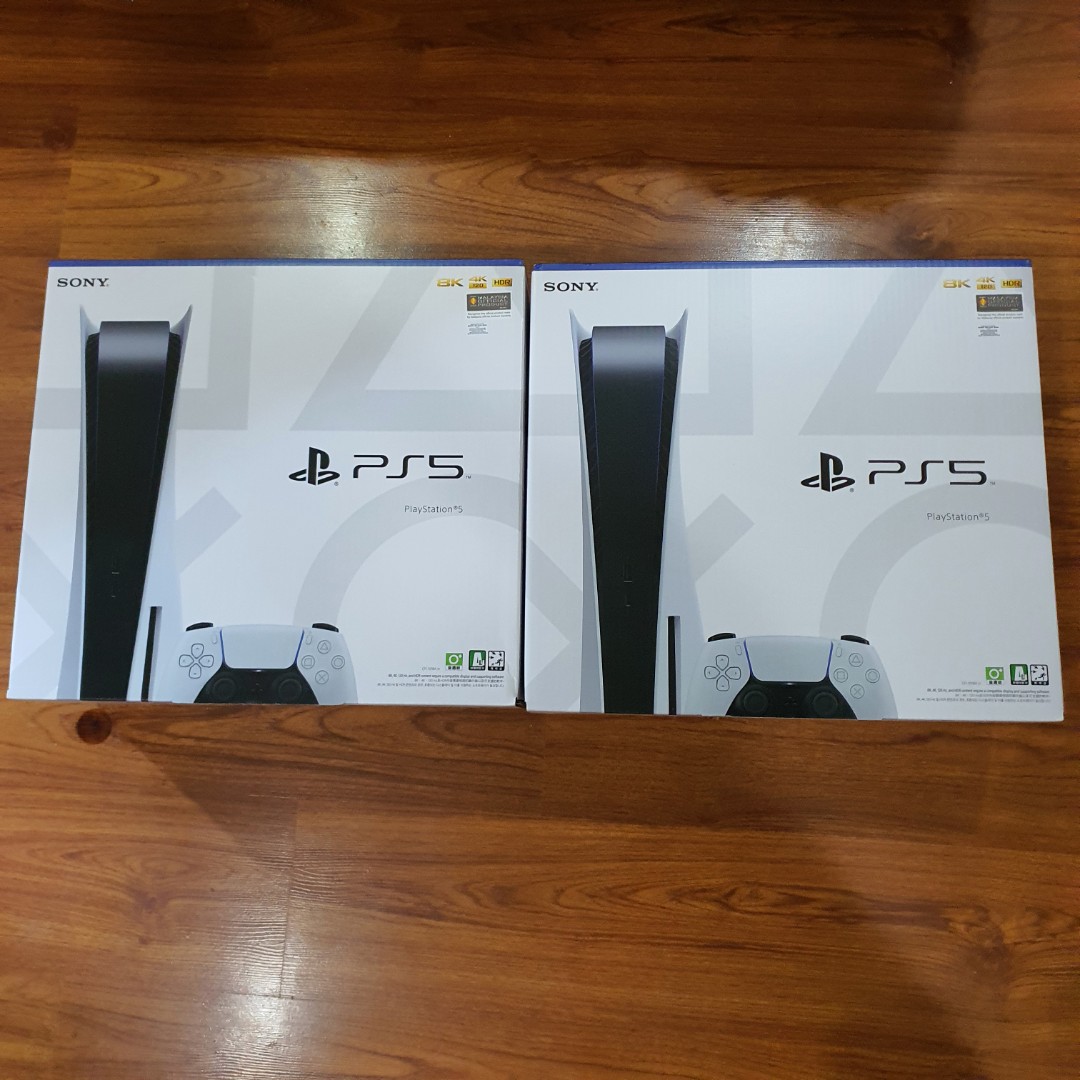 Ps5 Disc Malaysia Set Ready Stock Video Gaming Video Game Consoles On Carousell