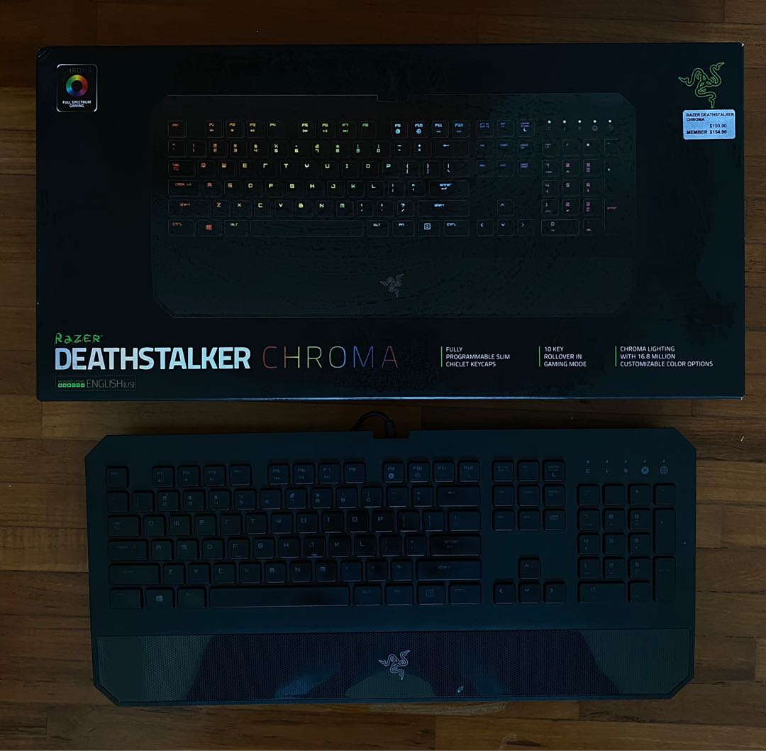 Razer Deathstalker Chroma, Computers & Tech, Parts & Accessories, Mouse ...