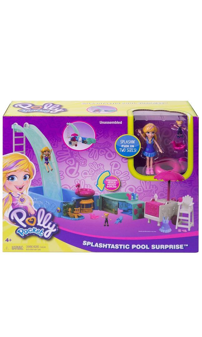 READY STOCK CLEARANCE LAST PIECE Polly Pocket Splashtastic Pool