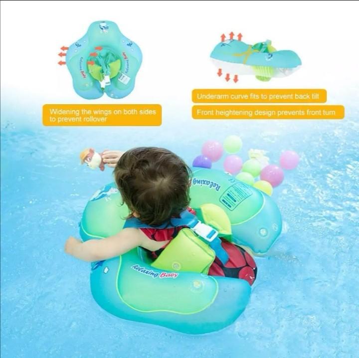 Relaxing baby soft baby swimming float top