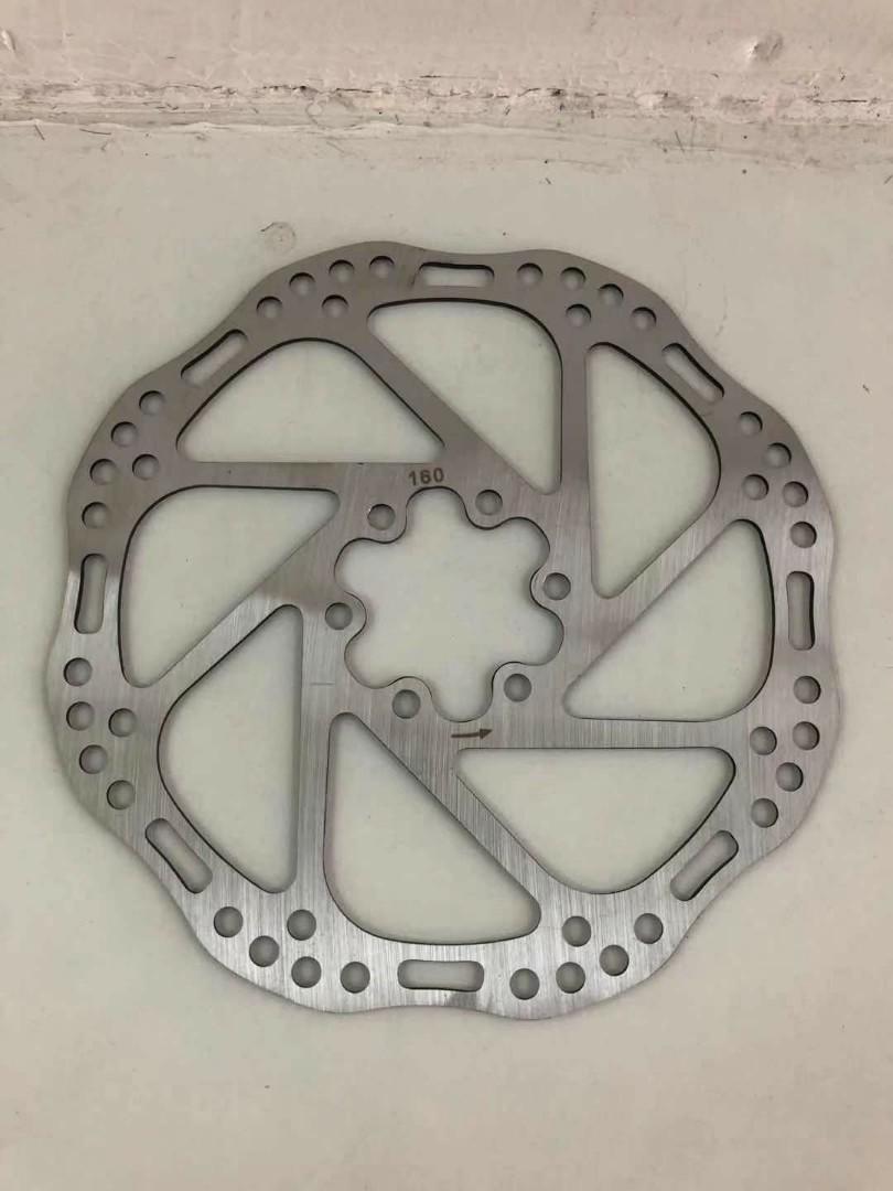 Bike disc brake top parts