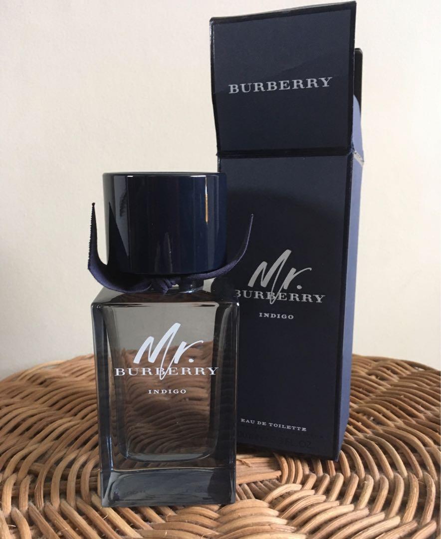 Udsøgt kanal Jep RUSH SALE! Mr. Burberry Indigo Eau de Toilette 100ml with Pouch Authentic,  Beauty & Personal Care, Fragrance & Deodorants on Carousell