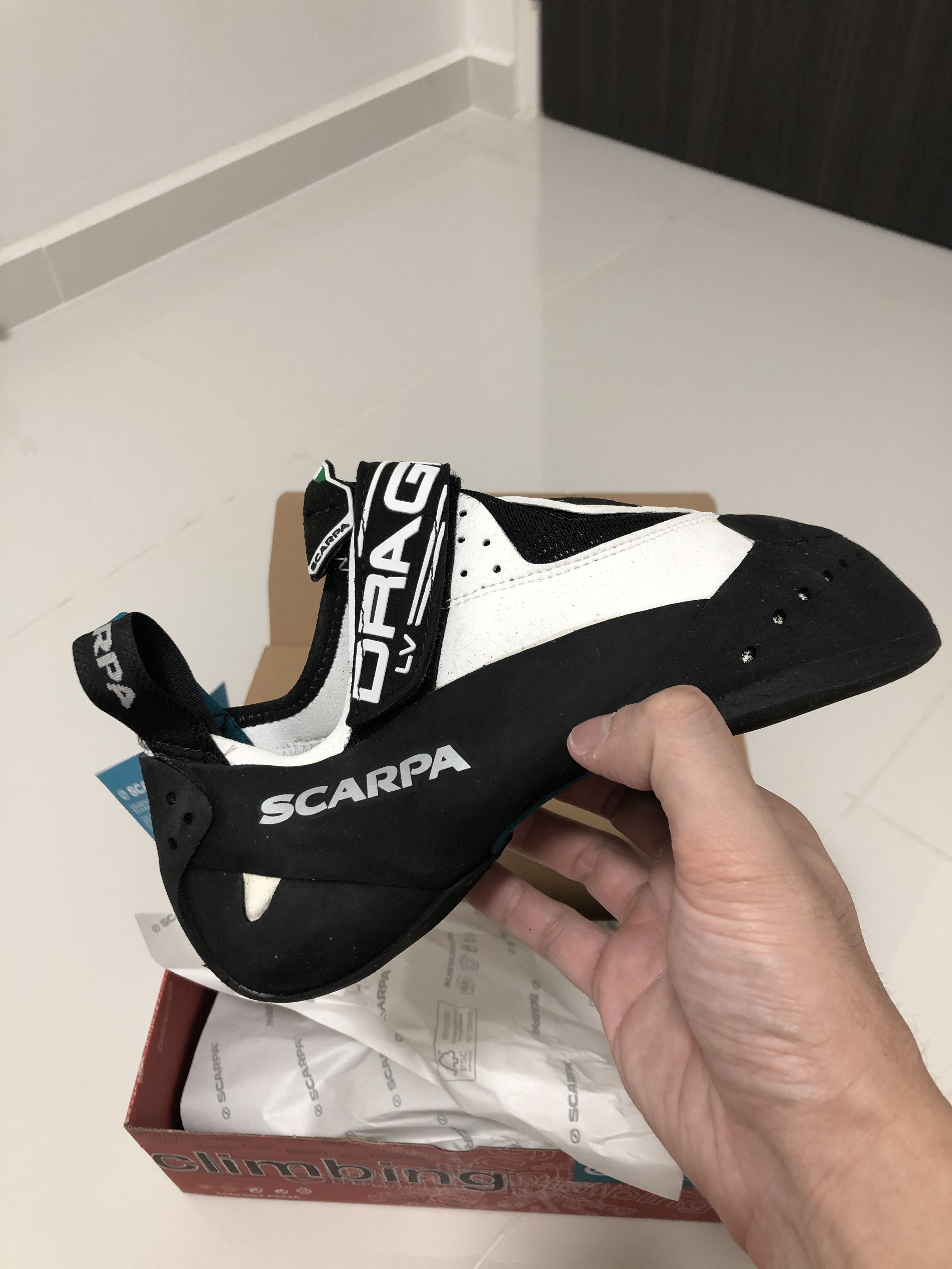 Used Scarpa Drago LV Climbing Shoes