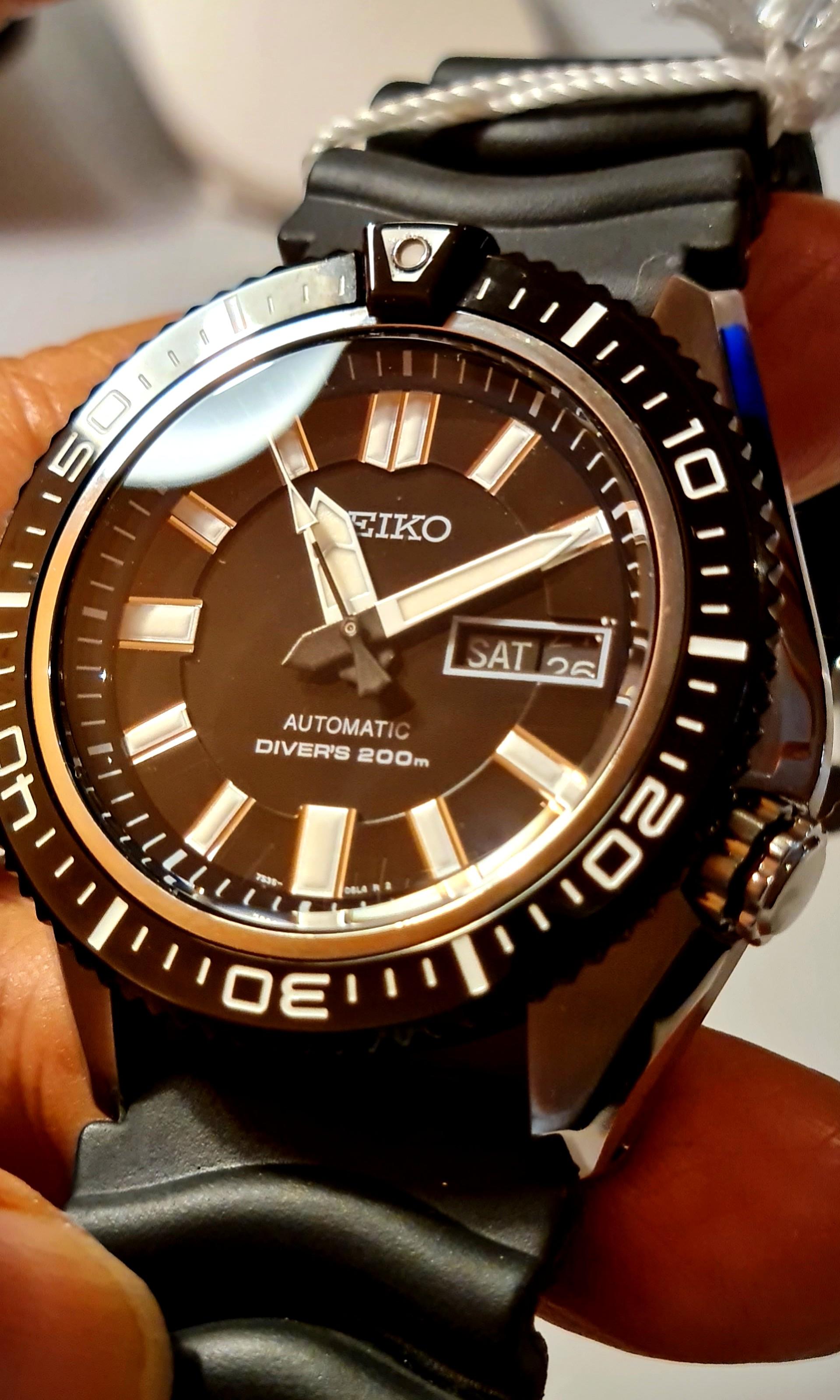 Seiko SUPERIOR SCUBA 200-Meter DIVERS SKZ327K1 'STARGATE' Super Rare  Superior Model Made in Japan