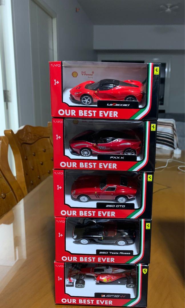 SHELL FERRARI 1/43 Model, Hobbies & Toys, Toys & Games on Carousell