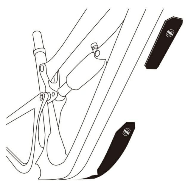 Downtube shuttle sales guard
