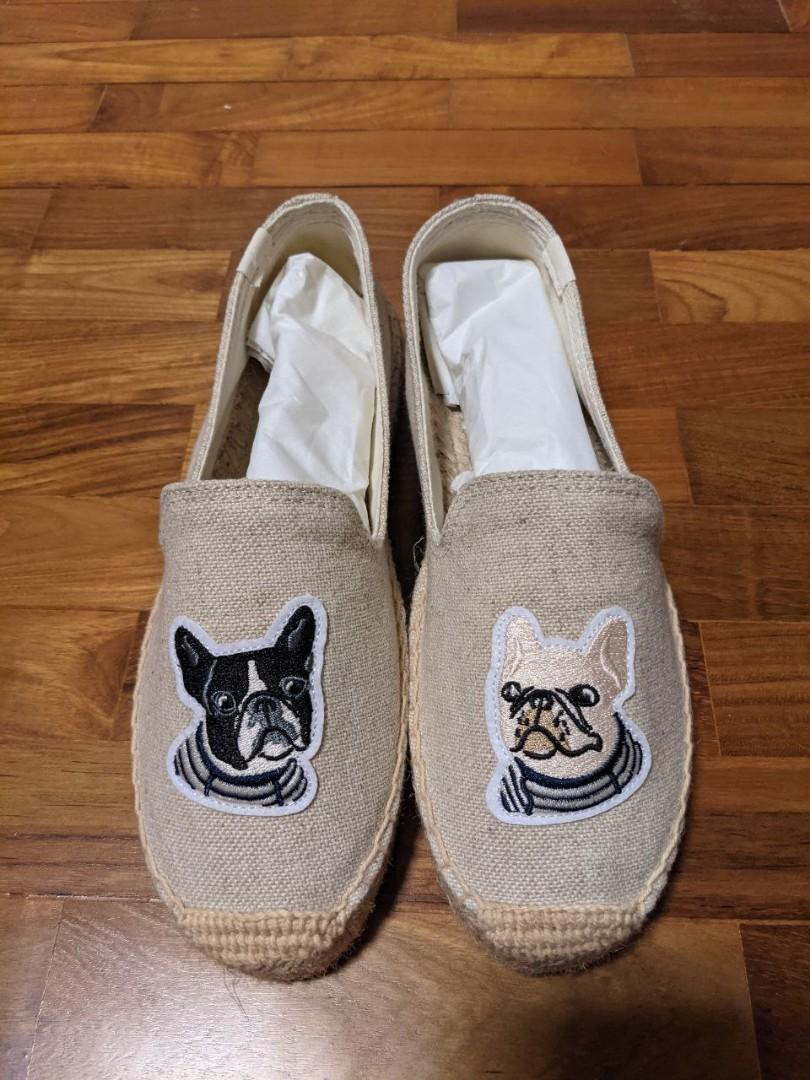 Soludos French Bulldog Espadrilles