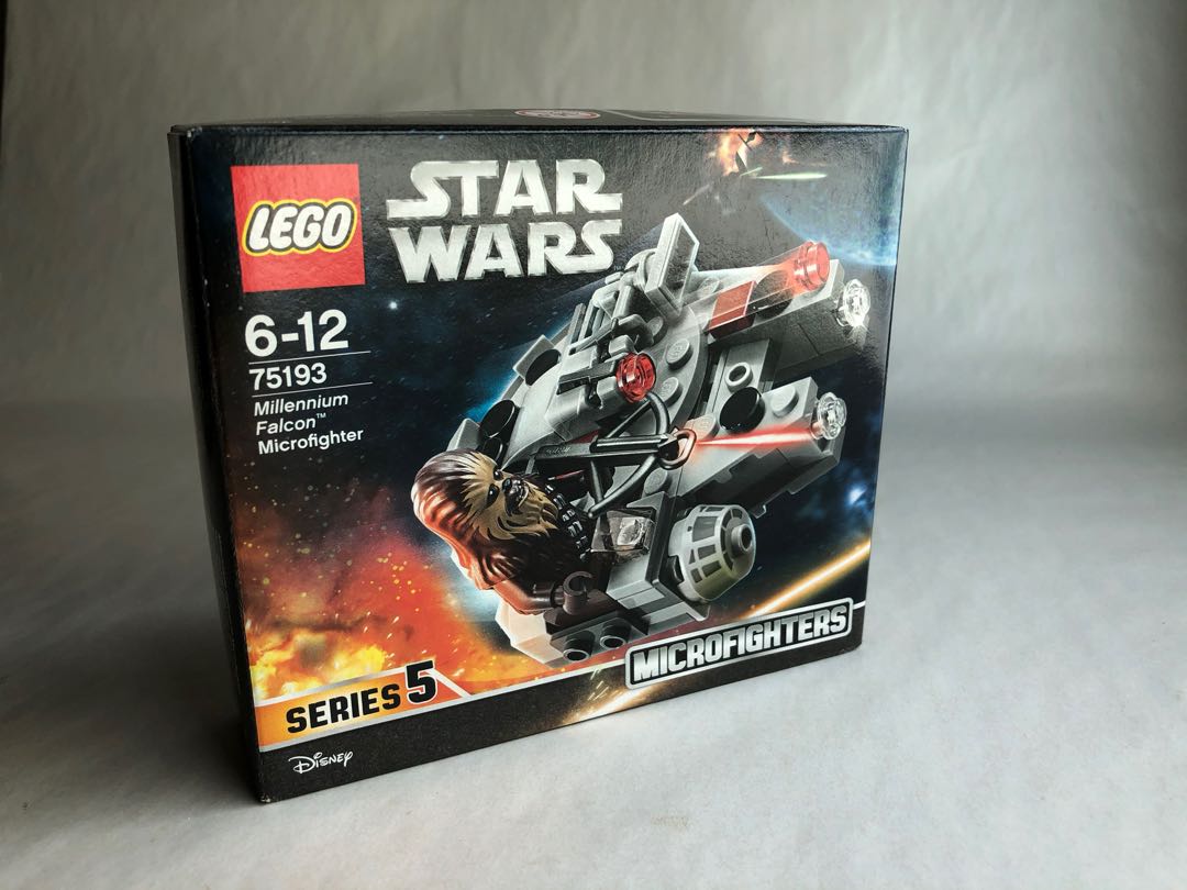Star wars lego 75193 Millennium Falcon Microfighter, Hobbies & Toys ...