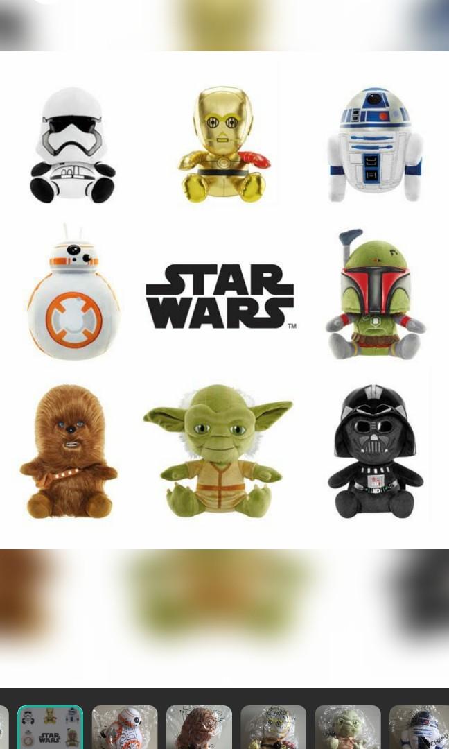 Star wars clearance plush toys