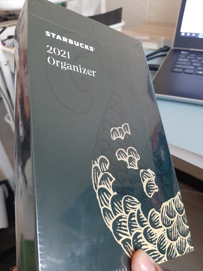 Starbucks 2021 Organizer Black, Hobbies & Toys, Travel, Travel Essentials & Accessories on Carousell