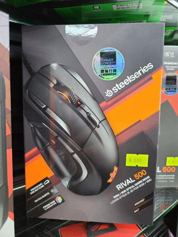 【全新行貨】Steelseries Rival 500 Gaming Mouse RGB 電競 滑鼠, 電腦＆科技, 電腦周邊及配件, 電腦 ...