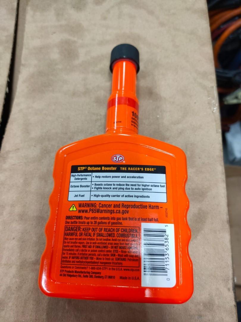 STP OCTANE BOOSTER, Car Accessories, Accessories on Carousell