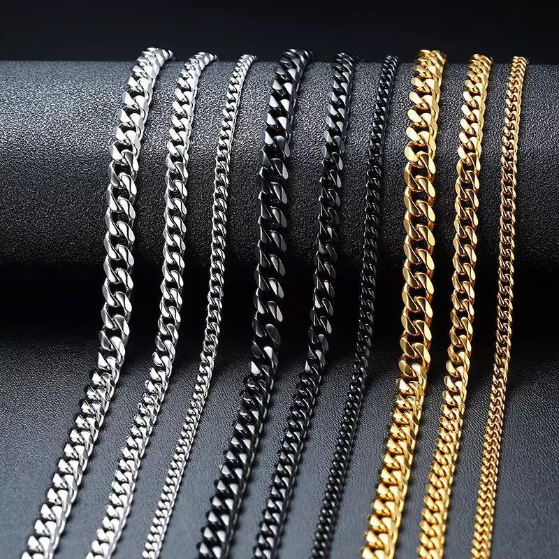 STYLISH NECKLACE. STAINLESS STEEL 