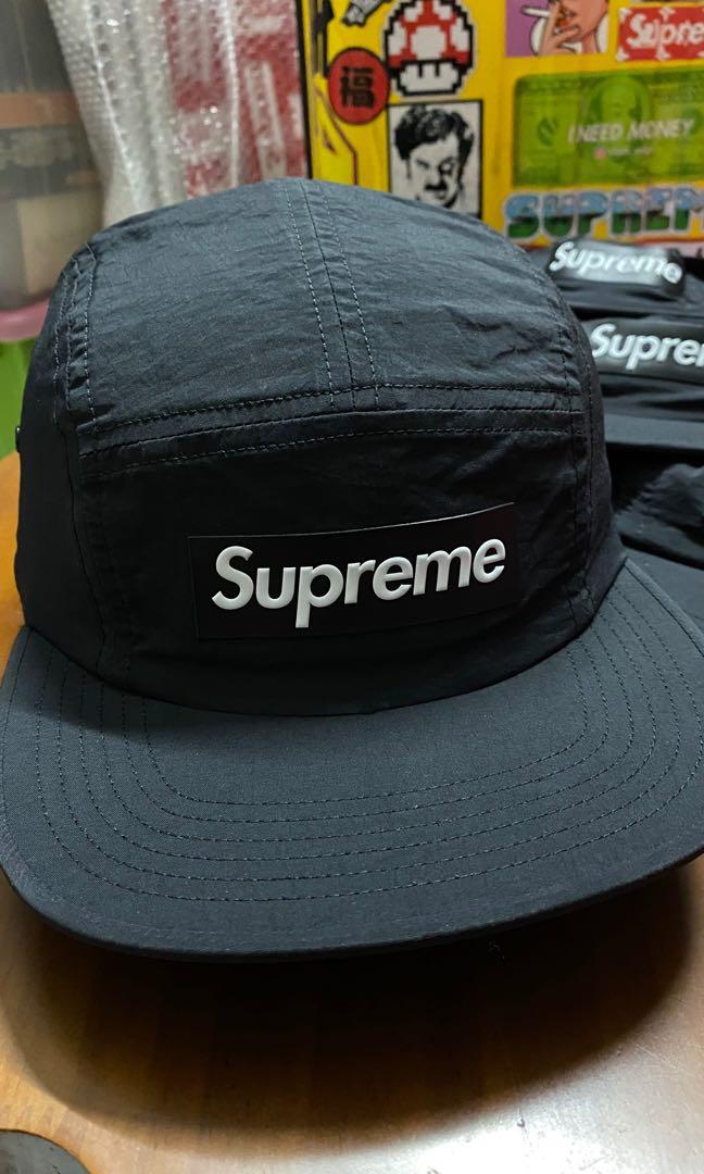 Supreme raised logo best sale patch camp cap