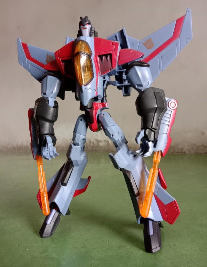 Transformers animated 2025 starscream toy