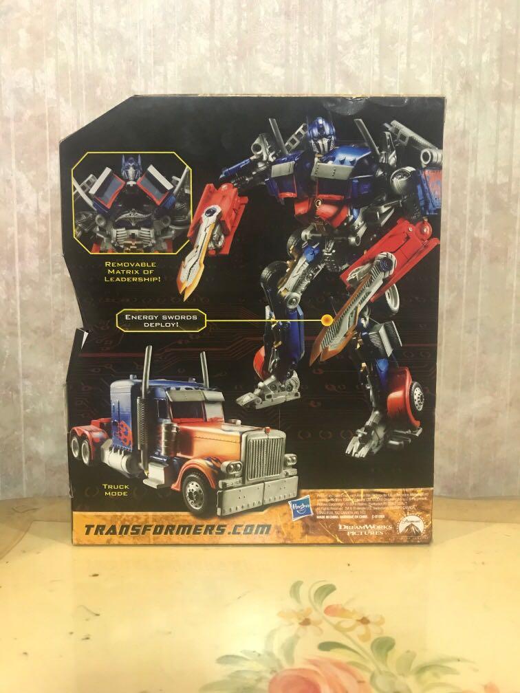 Hasbro Transformers Battle Blades Optimus Prime Voyager Class Sealed