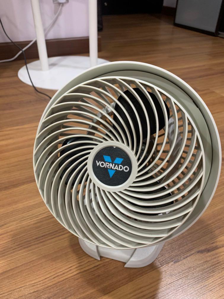 USA Vornado 530 Compact Whole Room Air Circulator Fan, White, Furniture u0026  Home Living, Lighting u0026 Fans, Fans on Carousell
