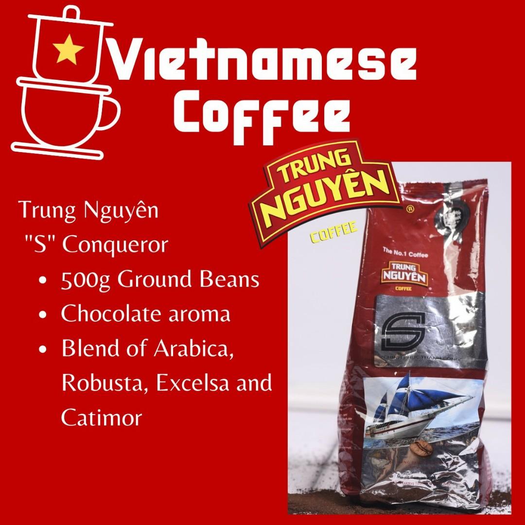 Vietnamese Coffee Bean Gift Box (Category: Beverages) located in Makati City. Submitted by arjaa (Listing ID 1072800896, Image 2). Description: Give your coffee lover friend a different coffee experience! -2 packs of 500g TRUNG NGUYEN Authentic Vietnamese Coffee Beans - 1 Vietnamese Condensed Milk - 1 Phin Filter Drip (Stainless Coffee drip) all in one box! NO COFFEE MACHINE NEEDED NO FILTER NEEDED TRY THE VIETNAMESE COFFEE EXPERIENCE NOW!.