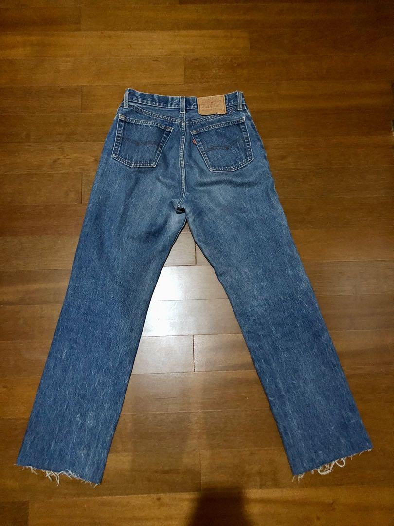 Vintage 1980’s levis 501, Fesyen Pria, Pakaian , Bawahan di Carousell