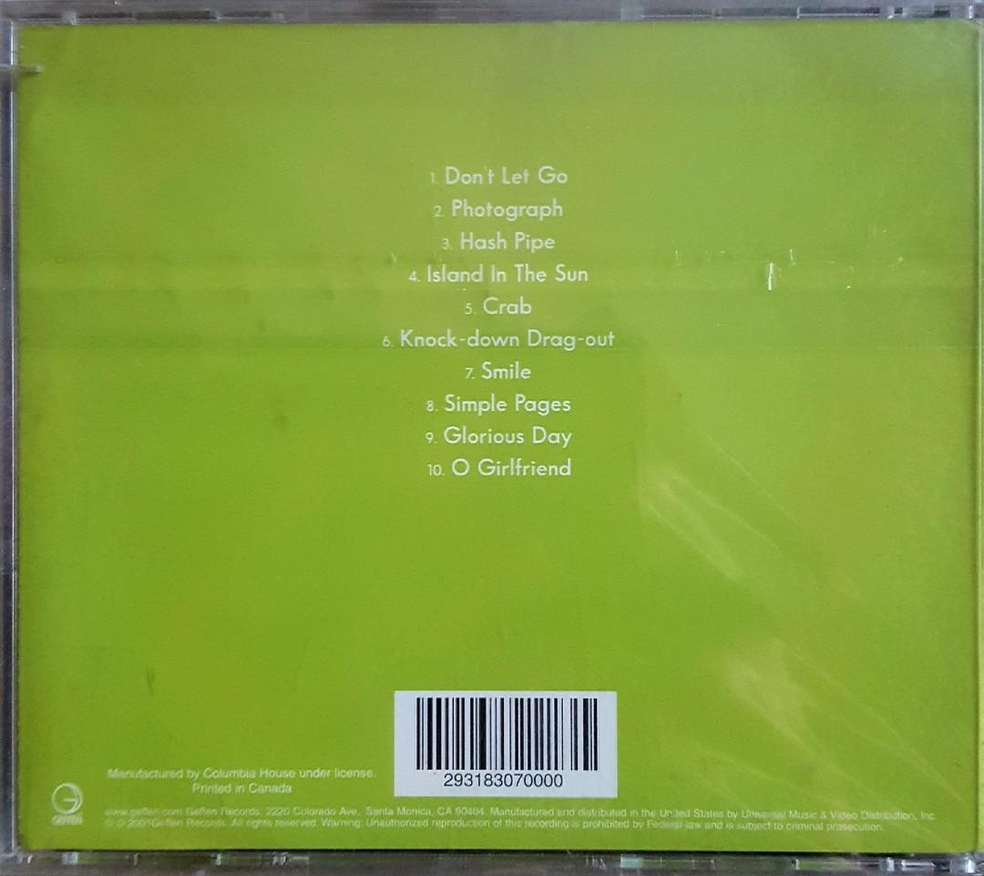Weezer - Weezer (Green Album) (Category: CDs & DVDs) located in Cebu City. Submitted by g_roshamboo (Listing ID 1072831101, Image 2). Description: cd*.